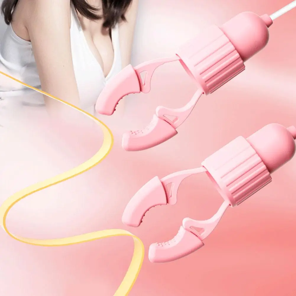 Pink Vibrating Clitoral Clip for Women Adult Masturbator