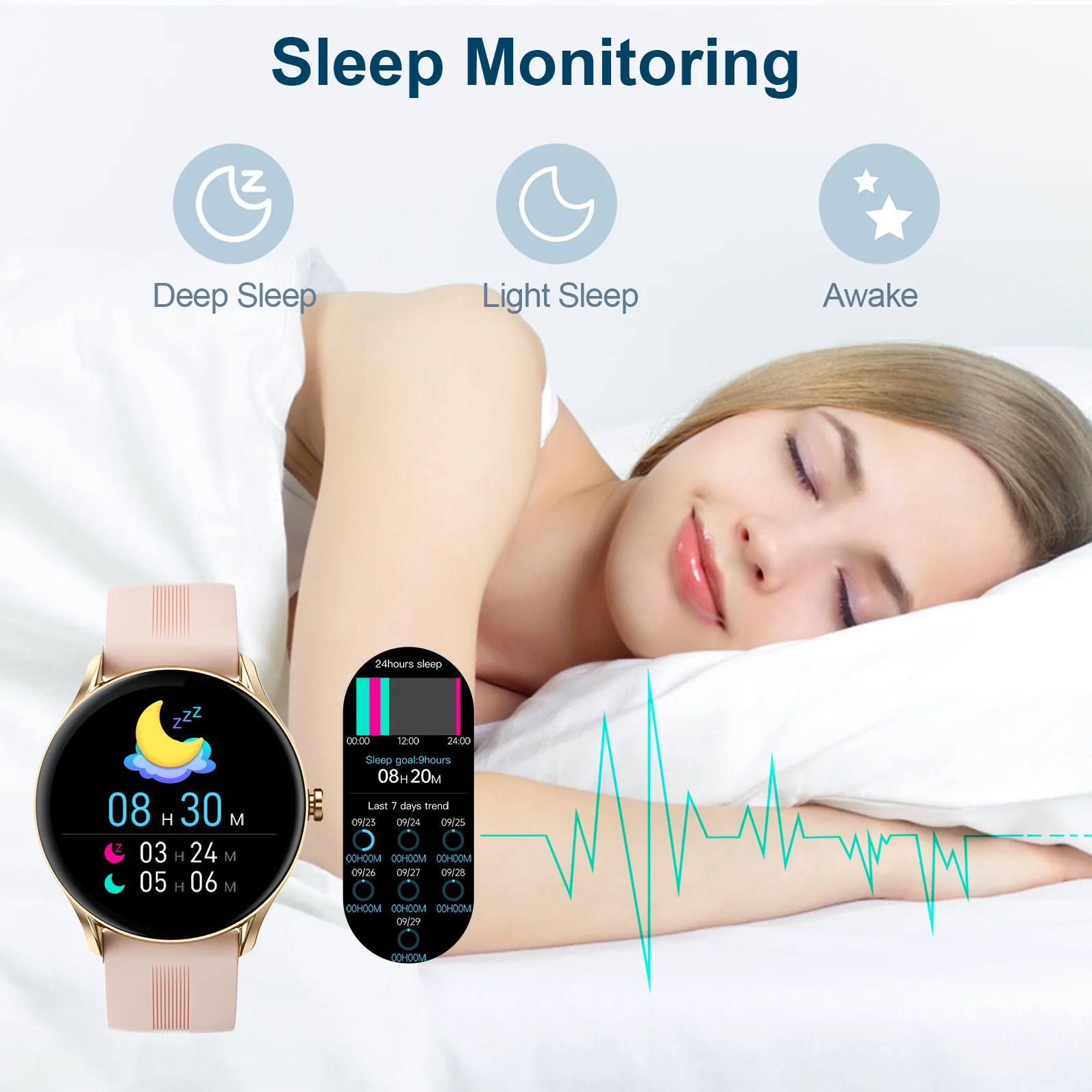 2022 L1 Smart Watch Men Bluetooth Call Full Touch Screen 1.32 Inch HD Sport Lady Fitness Bracelet Custom Watch  Sleep Heart Rate