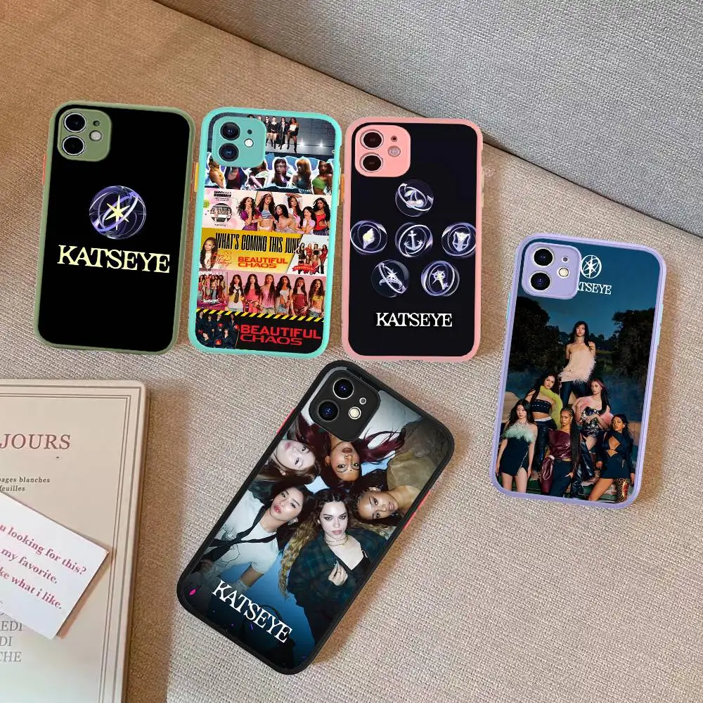 Kpop Band K-Katseye Matte Shockproof Phone Case
