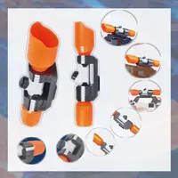 Scope Sight for Nerf Gun Toy Plastic Tactical Scope Sight Attachment with Reticle Targeting Accessory for Modify Toy Kids Gift 2