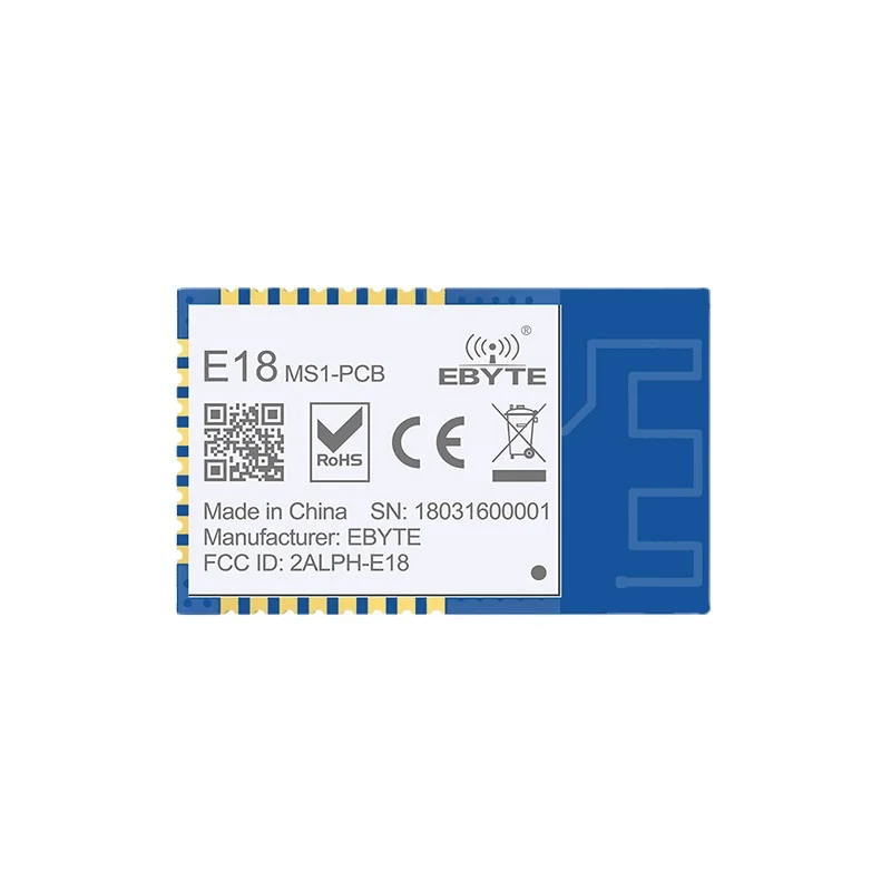 E18-MS1-PCB Zigbee IO CC2530 2 4 ГГц 5 МВт PCB антенна IoT uhf Mesh сетевой беспроводной трансивер