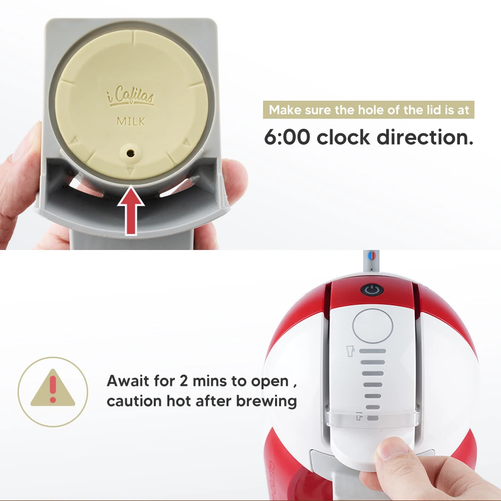 Nachfüllbare Kapseln aus Edelstahl, neues Update, wiederverwendbarer Kaffeepad-Filter, permanenter Kaffeehalter aus Metall für Dolce Gusto Brewers – Detail 21