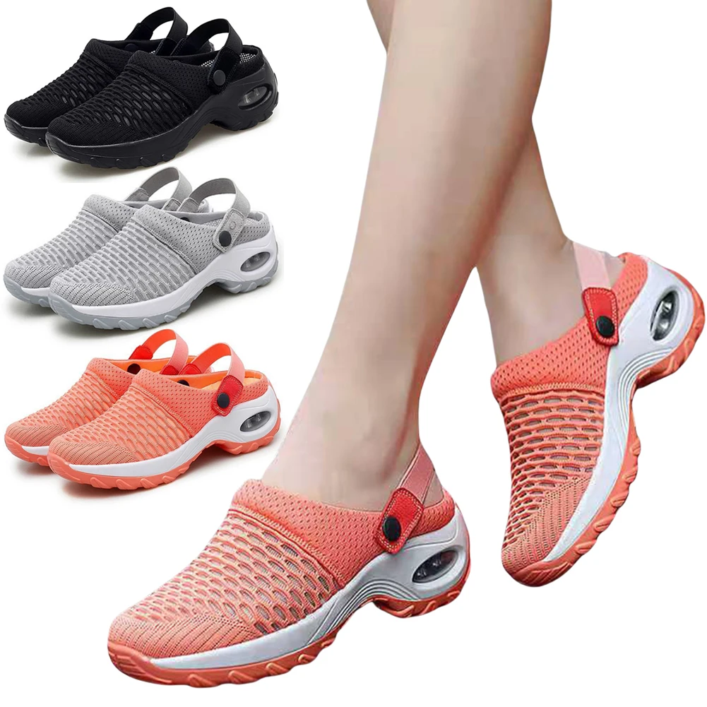 Mesh Orthopedic Clogs Arch Support Casual Summer Beach Sandals Breathable Outdoor Slippers Women summer sandals sandals slippers flip flops