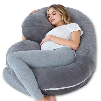 Pregnancy Pillows for Sleeping, G Shaped Full Body Maternity Pillow with Removable Cover - Support for Belly for Pregnant Women 7