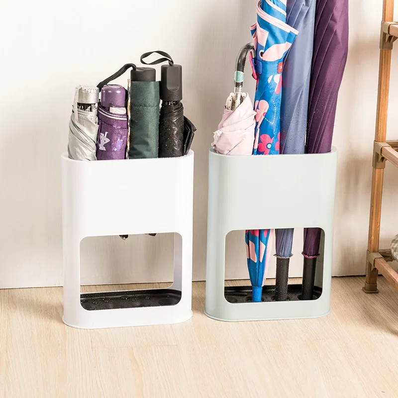 Wet Dry Umbrella Stand Minimalist Umbrella Storage Holders Convenient Drainage Eco-Friendly Household Creative Parasolhouder
