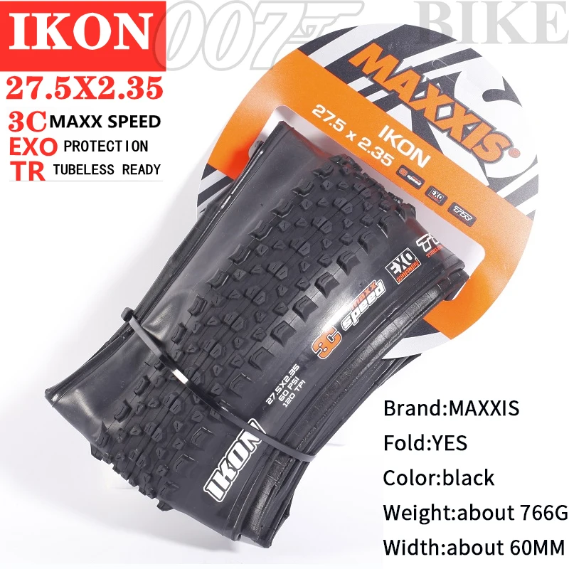 MAXXIS IKON 26x2.2 ２本セット マキシスMTB タイヤ Amazon | MAXXIS(マキシス) IKON アイコン 26×2.20, EXO/TR タン
