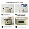 Yogurt Makers Household Rice Wine Machine Small Multifunctional Yogurt Fermentation Bacteria Natto Pickle Machine SNJ-C10P2 5