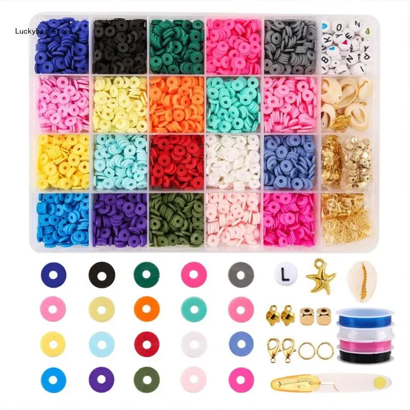 

Necklace Earring DIY Craft with Pendant Jump Rings Pack Bracelets Beads
