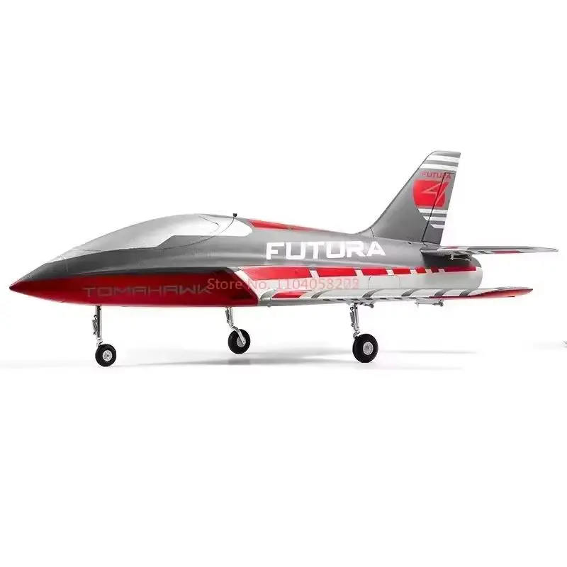 Hot Remote Control Futura Tomahawk With Flaps Rc Airplane Sport Trainer Ducted Fan Edf Jet 3 Color Assembly Model Kids Toys Gift 6