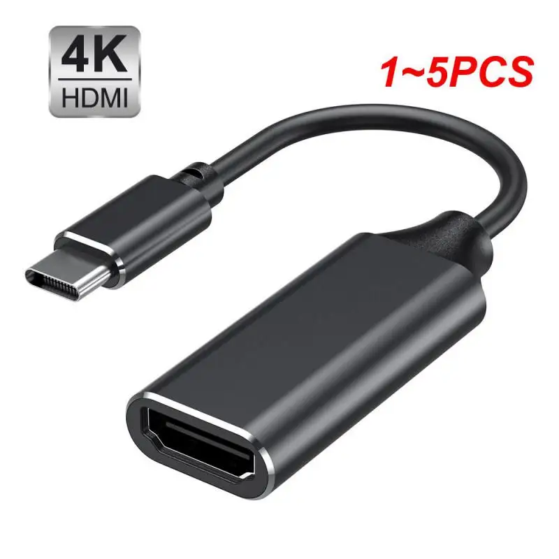 

1 ~ 5 шт., кабель-переходник с Type C на HDMI Ultra 4k USB 3,1 HDTV для MacBook Chromebook S8 S9