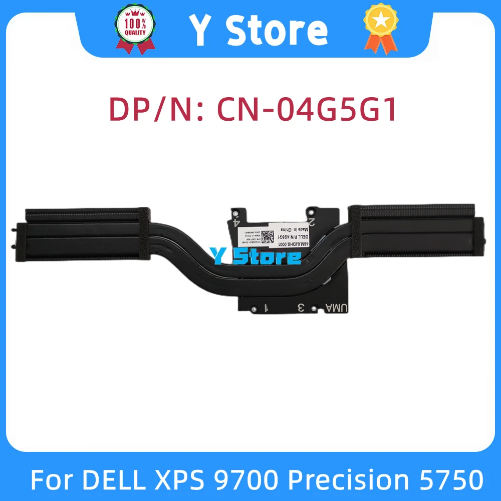 

Y Store новая Оригинальная фотовспышка 4G5G1 04G5G1 радиатор для Dell XPS 9700 точный 5750 радиатор охлаждения Быстрая доставка
