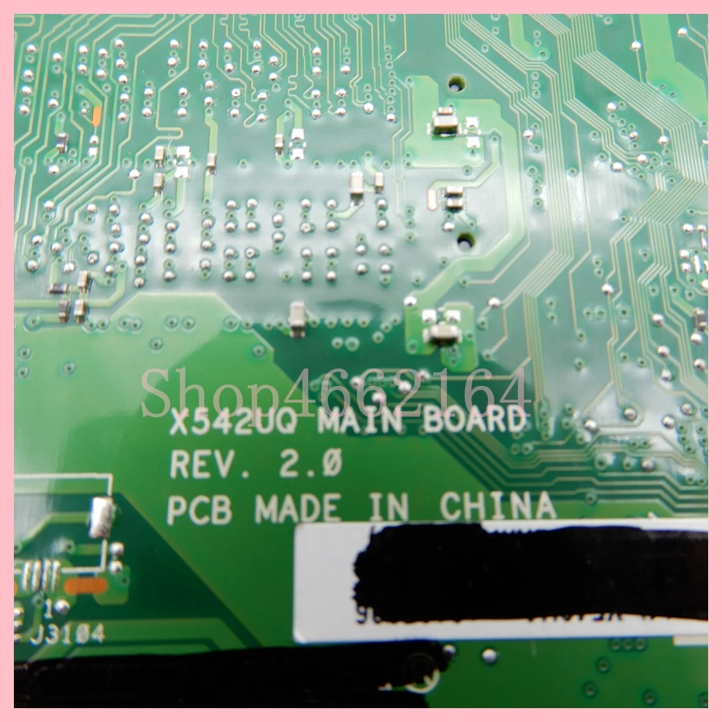 Placa-mãe para Asus Mainboard para Asus A580u X542ua X542uar X542uq Uqr X542upr Fl8000u X542uf X542urv X542upr - Imagem 6