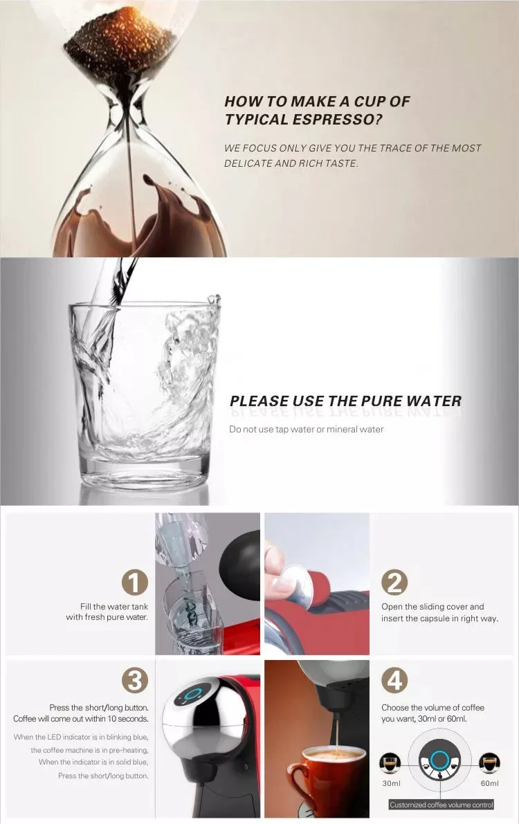 Hot Sale capsule coffee machine
