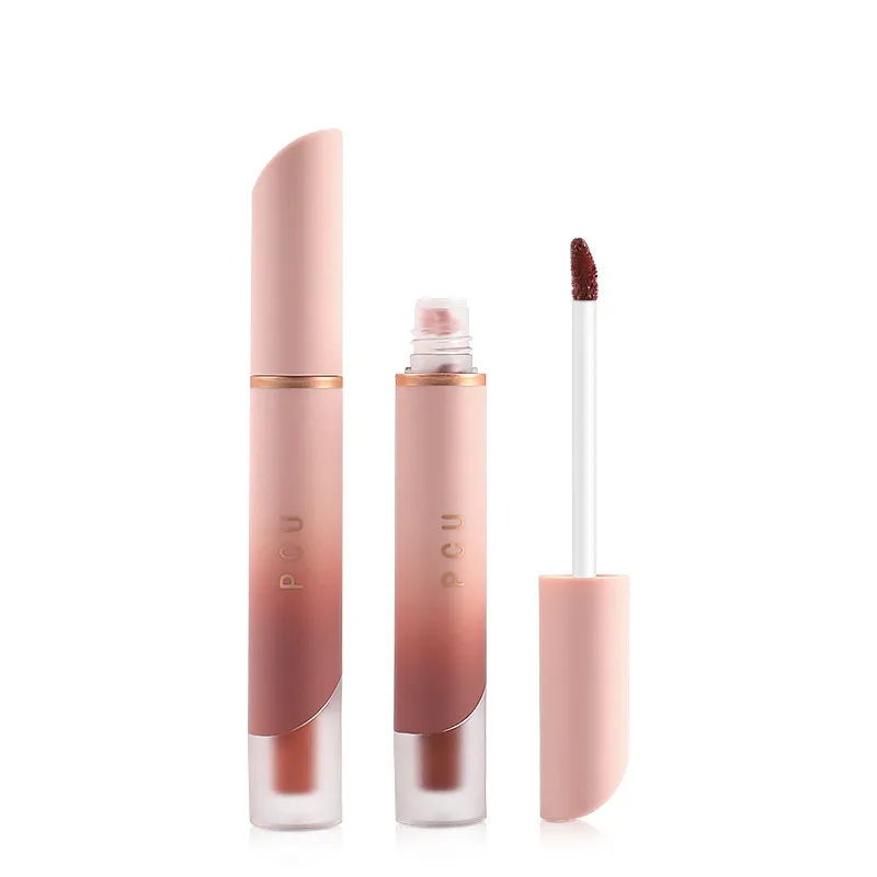 1pcs liquid lipstick, fog free, cup white, matte, lip mud, lip and cheek dual-use powder blusher lipstick 6 colors are available 5