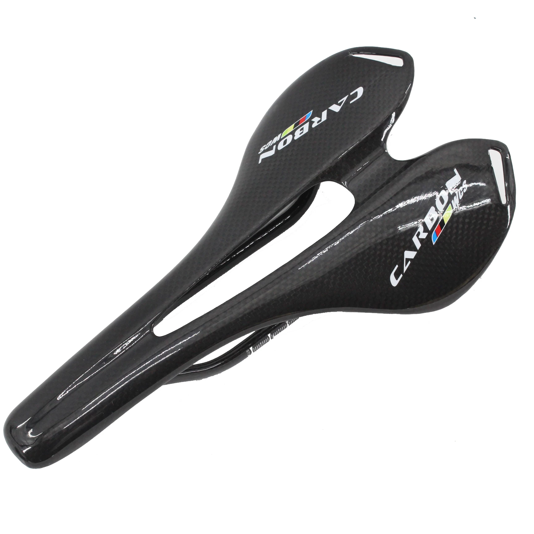 

WCS MTB/Road Bicycle Carbon Fiber Ultralight Saddle Bike Saddle Carbon Fiber Riding Seat Cushion