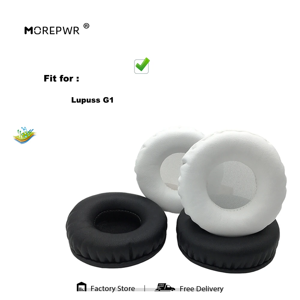 

Morepwr новые обновленные Сменные амбушюры для Lupuss G1, детали гарнитуры, Кожаная подушка, бархатный чехол для наушников