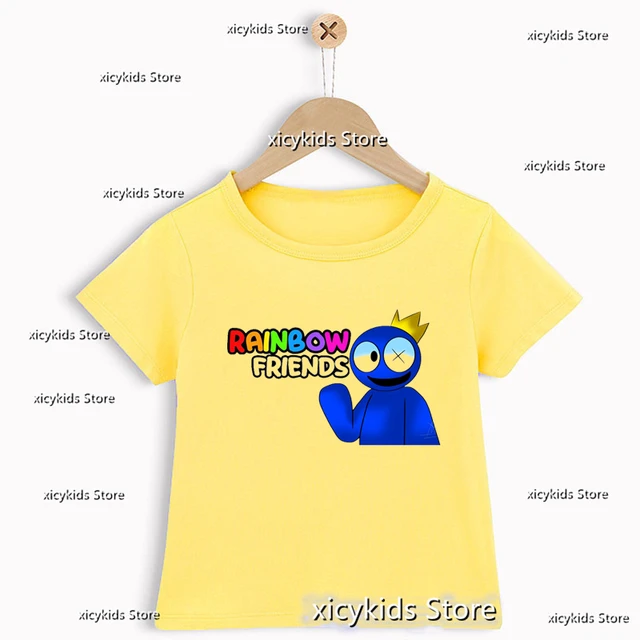 Camiseta Rainbow Friends Yellow Amarelo Personalizada