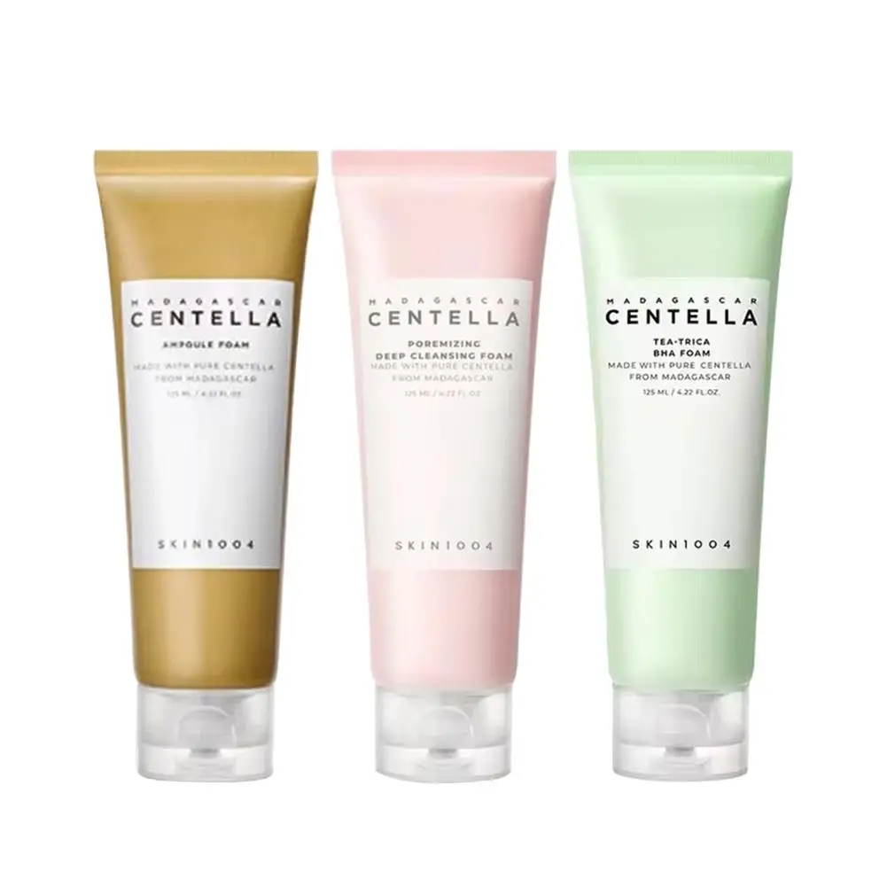 Skin1004 Himalayan Salt Centella Asiatica Cleanser Deep Cleansing Foam Removes Impurities Gentle Refreshing Facial Cleanser 6