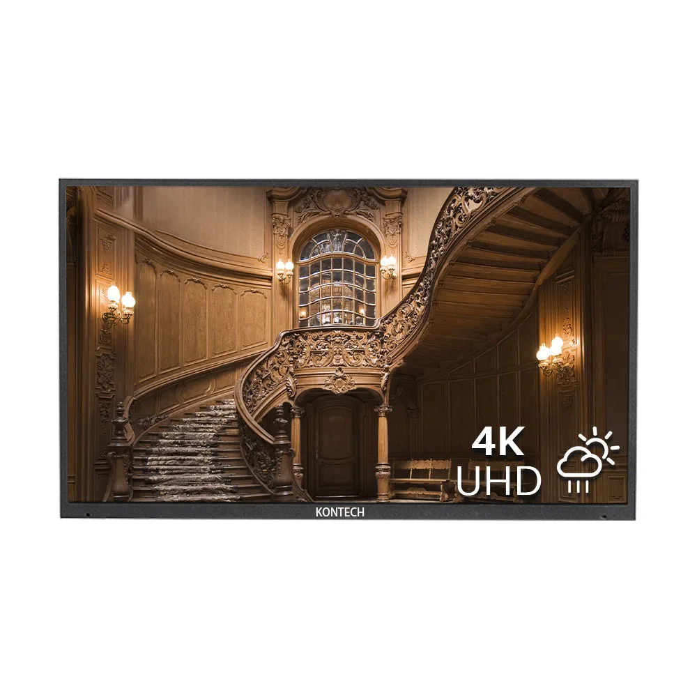 65 inch High Brightness Outdoor Patio LED Smart TV Weatherproof, 4K UHD