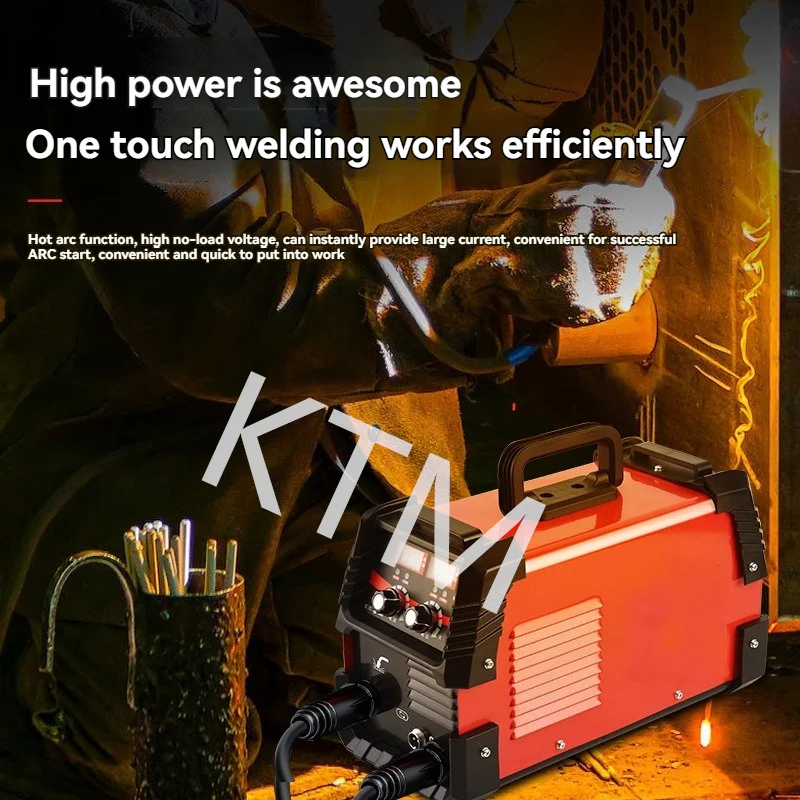 Welding Machine 2 In 1 No Gas Carbon Dioxide Gas Protection Welder 220V Manual Gasless Soldering Welding Equipment 4