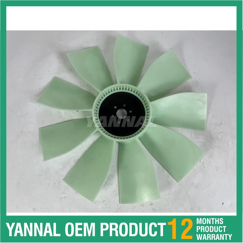 

New C9 Fan Blade F810-21-89-9 For Caterpillar E336D Engine Parts