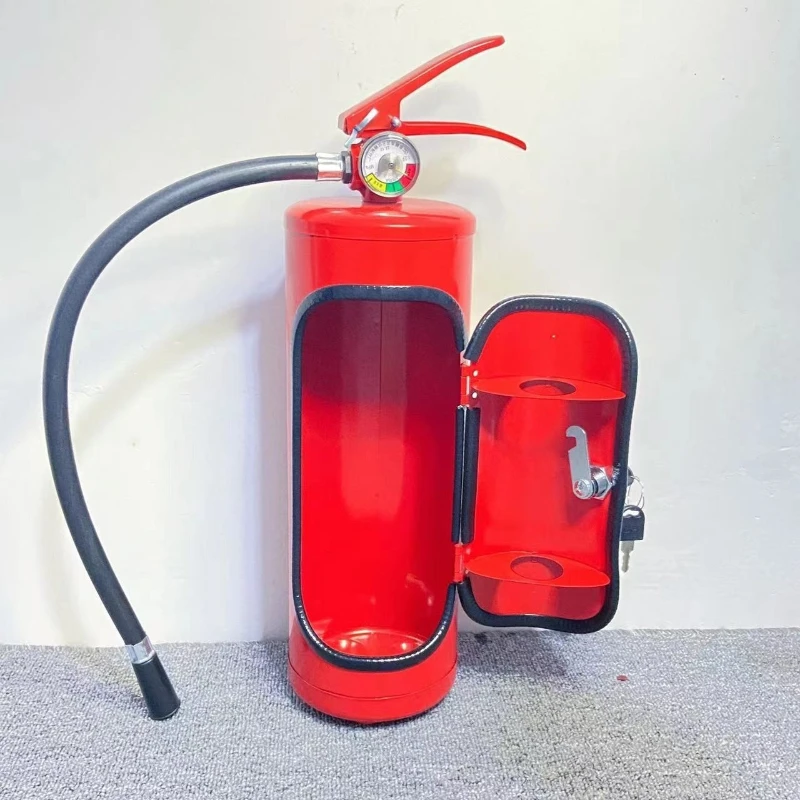 Creative Portable Fire Extinguisher Shape Container Whisky Beer Wine Beverage Liquor Storage Dispenser Beer Water Barrels Gifts