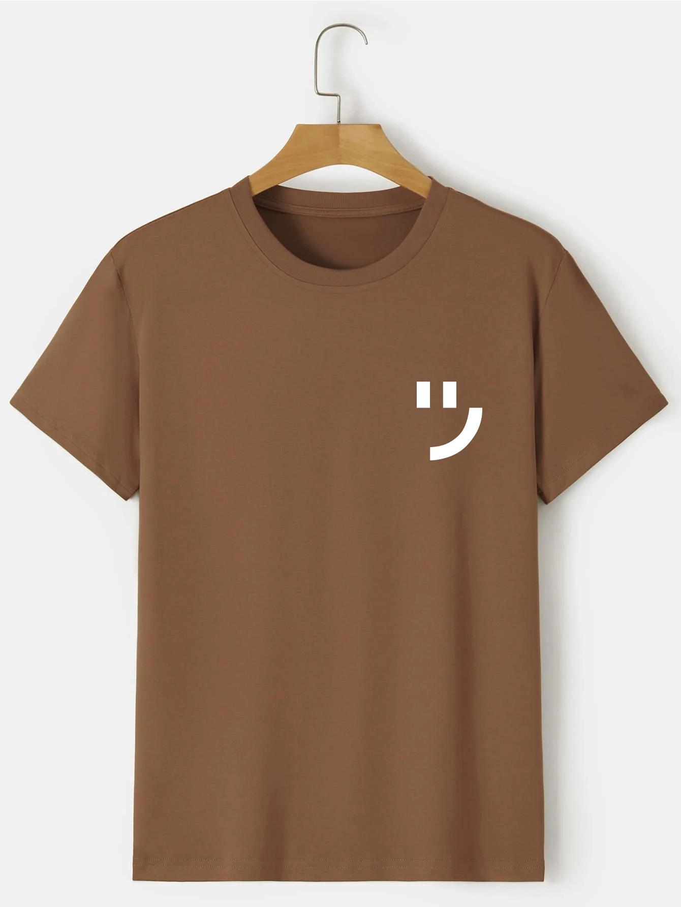 Men's fashion short -sleeved striped stamps Poloshan casual lapel t shirt_voghion.com