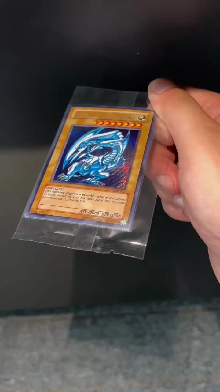 遊戯王 TCG/SER ブルーアイズ・ホワイト・ドラゴン (DDS-001