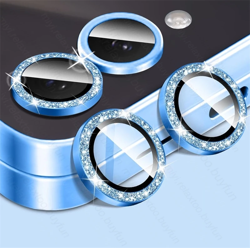 Gitter Diamond Camera Glass Protector with Alloy Ring Lens Guard