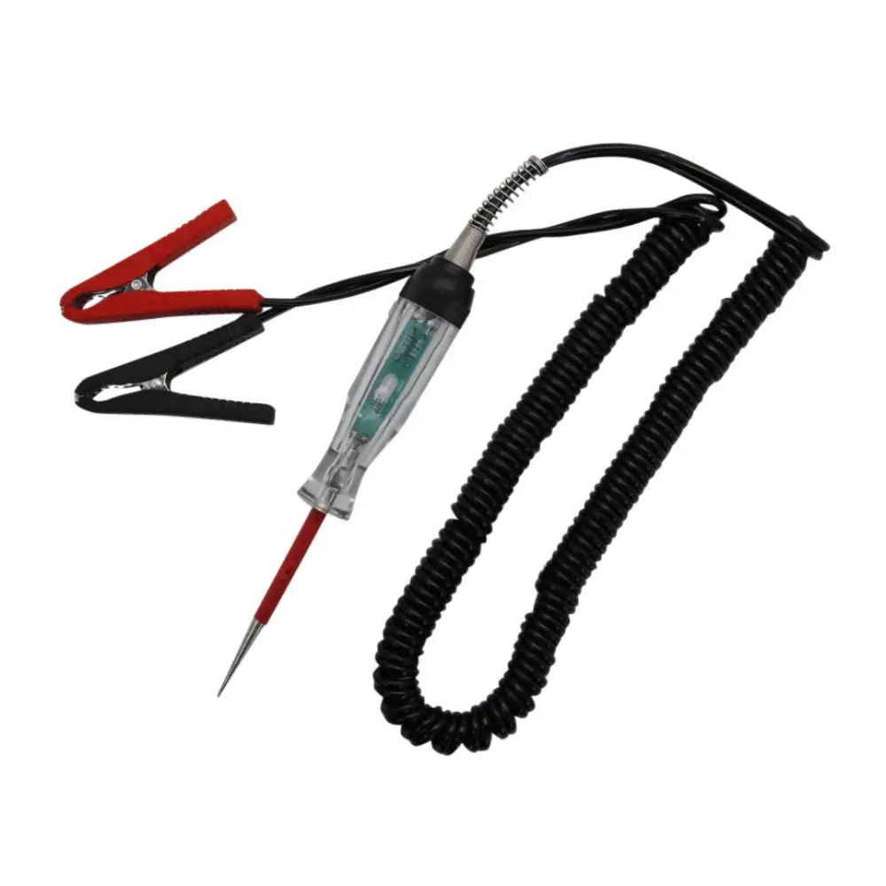 61224VoltAutomotiveCircuitTester7ftCarVoltageTester2LED