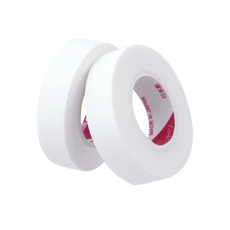 Waterproof Premium White Cotton Self-Adhesive Medical Tape Set - 12 Rolls