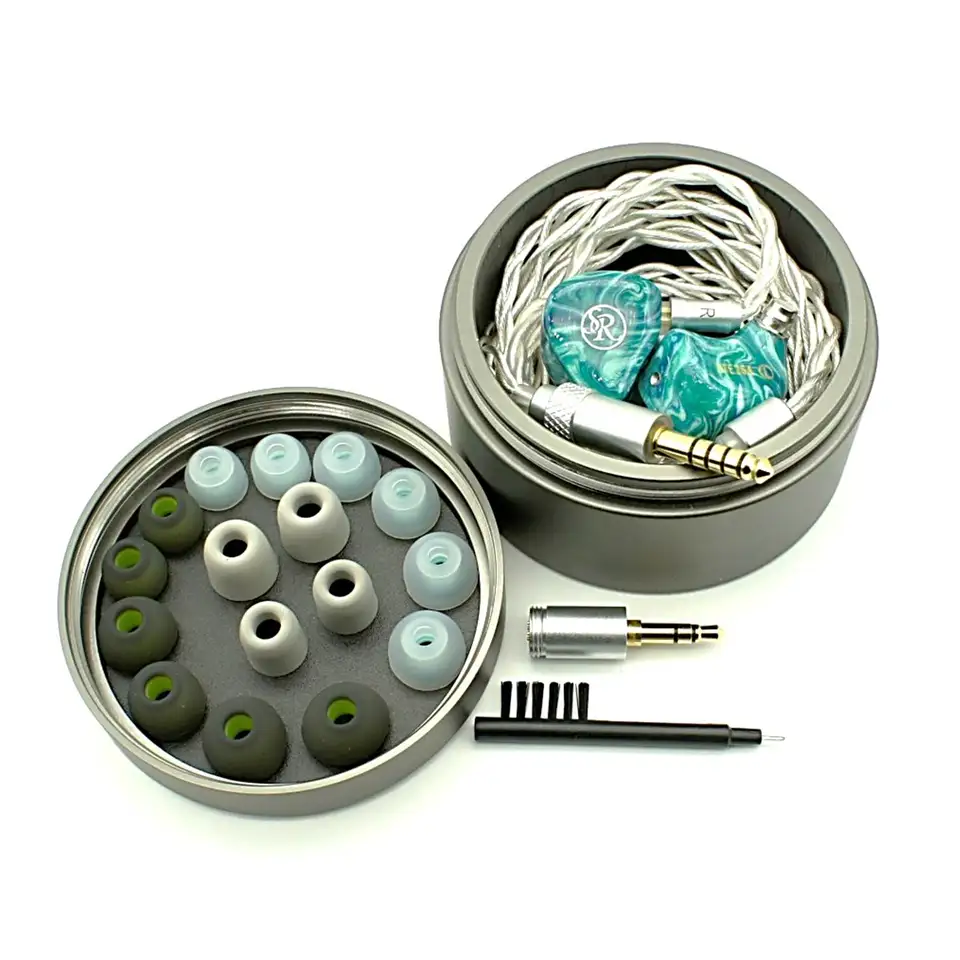 イヤホン soundrhyme sr4 Dźwięk rhyme SR4 ruchome żelazko słuchawki douszne