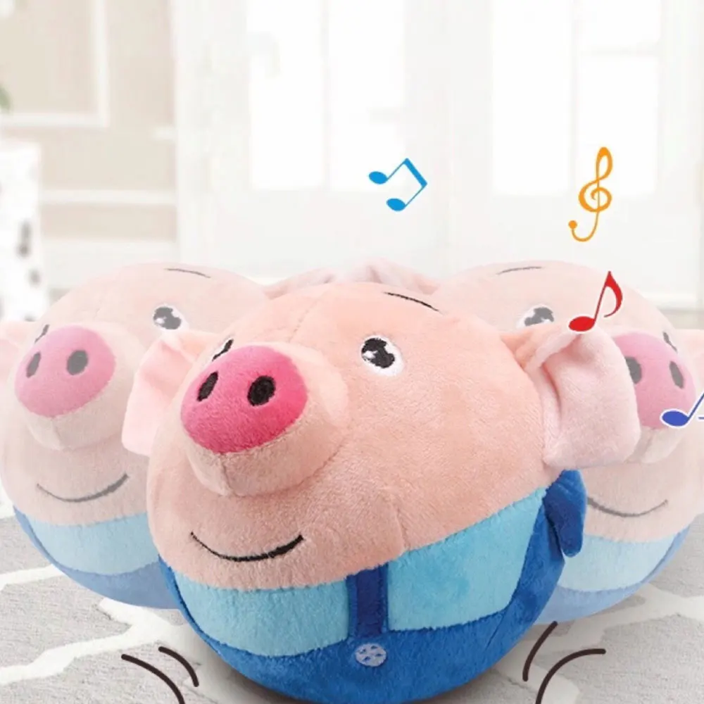 Active Moving Pet Plush Toy Moving Pig Toys for Dogs Auto Bounce Squeaky  Pet Toy Dog Toys Soft Plush Pet Toy Cute Fun - AliExpress