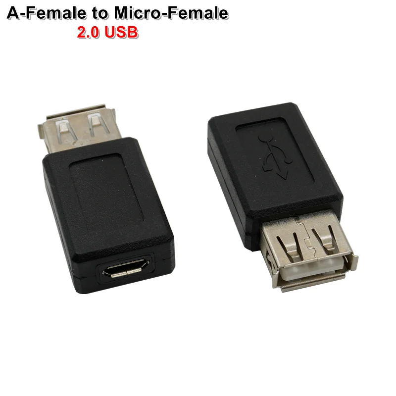 Universal USB 2.0 Adapter Connector Set - Type A to Multiple USB Conversions