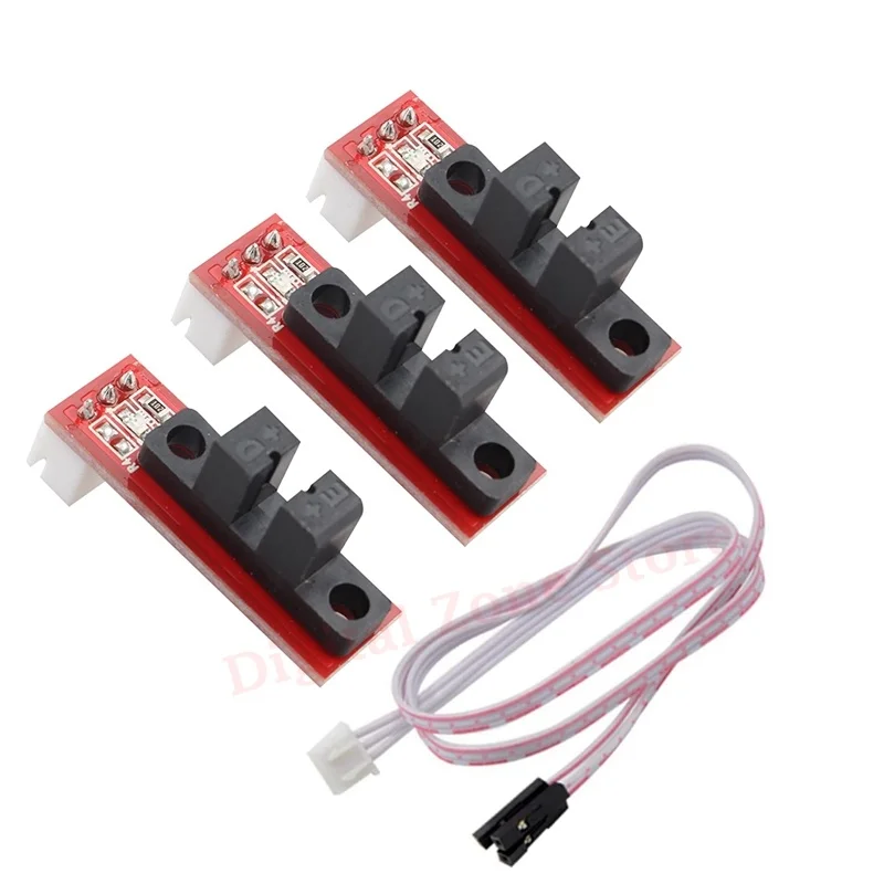

3Pcs 3D Printer Optical Endstop Light Control Limit Switch for RAMPS 1.4 Board With 3 Pin Cable
