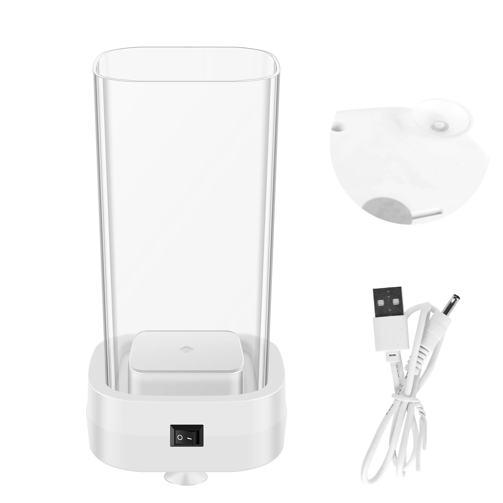 

Electric Makeup Brush Cleaner Portable Makeup Brush Cleaner Machine Auto Spinning Cosmetic Brush Cleaner Clear Makeup Brush