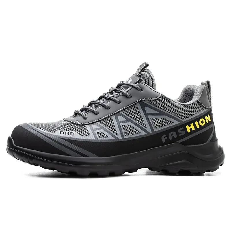 Safety Shoes Man For Work Safety Boots Indestructible Construction Shoes Steel Toe Protective Men's Work Shoes Anti-Stab Boots - 6