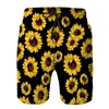 Full Print Pineapple Graphic Beach Shorts For Men Quick Dry Casual Plus Size Short Pants Men's Swim Trunks Ropa De Hombre 4