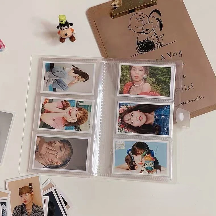 Album Trasparente Mini Album Polaroid Album Photo Card Train Ticket Card Collection Book Jewelry Card Album Photo Scrapbook