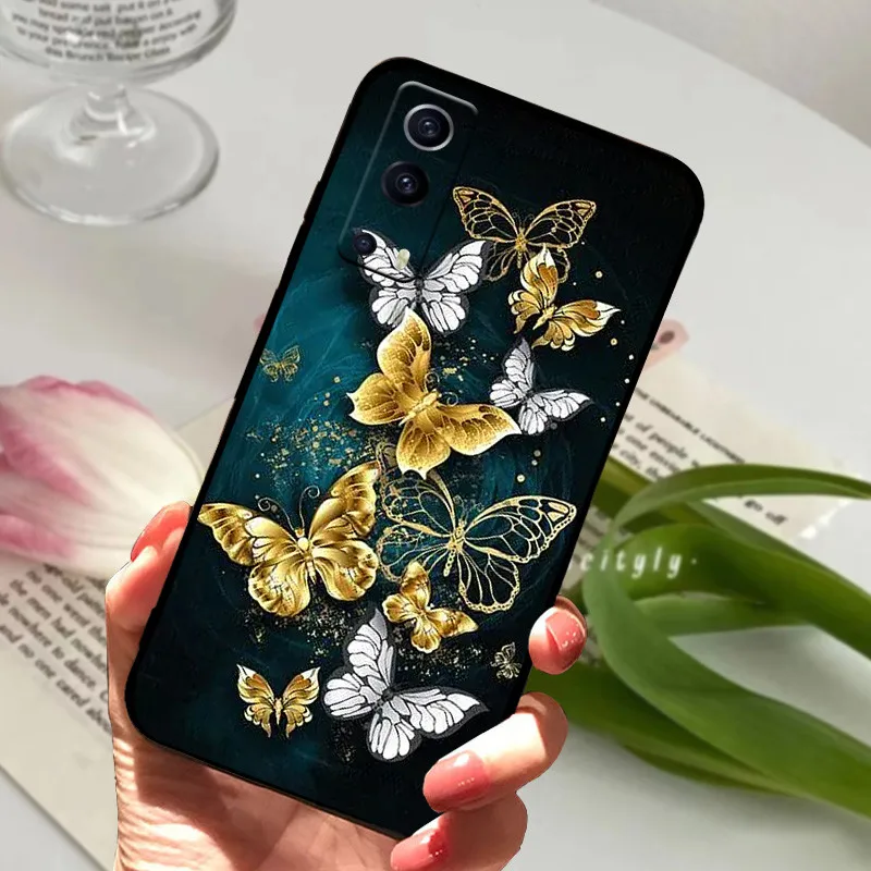 Silicone Shockproof Soft TPU Phone Case with Cartoon Design