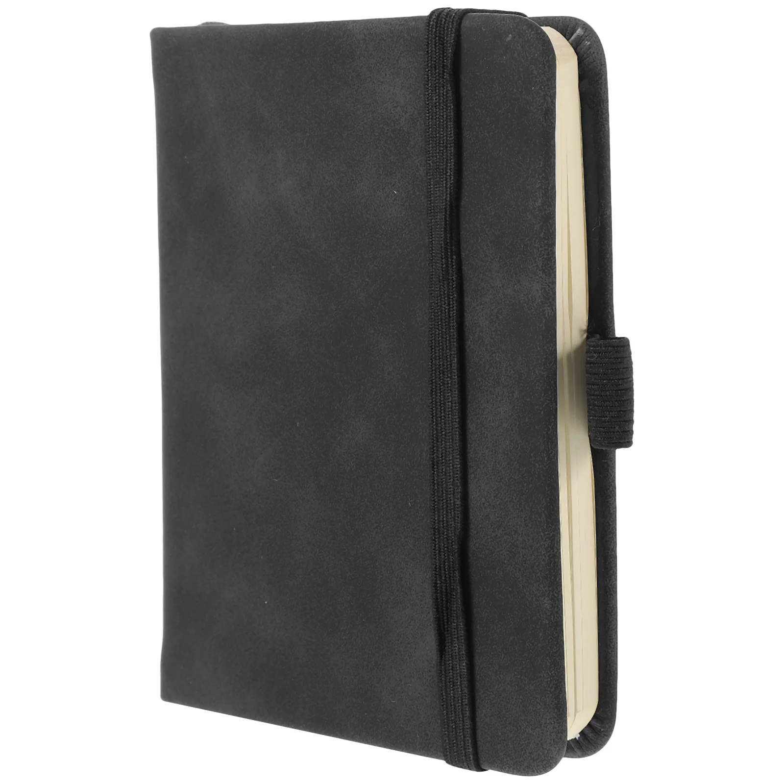 Small Notebooks Strap Pocket Notepad Address Phone 1 Set/2pcs (green) Portable Black Paper The