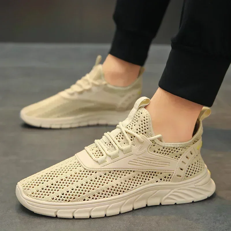 CD Vibe Sneaker White Mix Grey Gold Polyester Mesh Fabric And Cowhide