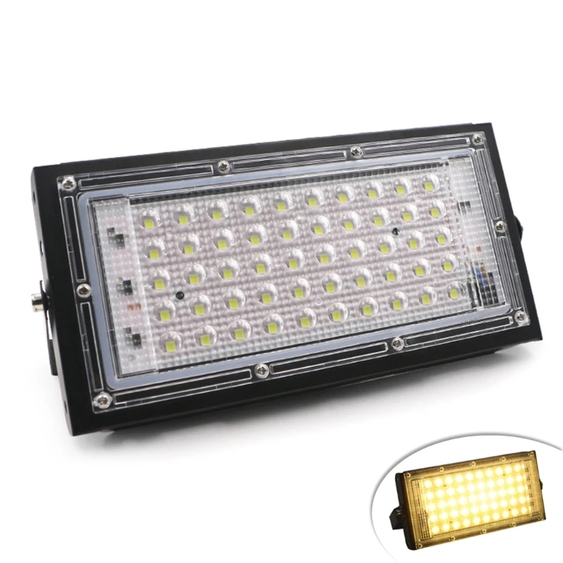 정원 J78C에 대 한 50W 투광 조명 야외 실용적인 LED 벽 램프 방수 투광..