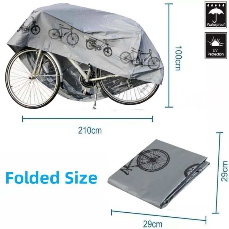 Waterproof Bicycle Gear Raincover MTB Bike Outdoor Protection Case Cover