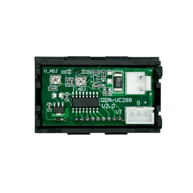 AMP Hand Crimpers & Strippers Amp Install Kit 10 Gauge DSN-VC288 DC100V 50A Voltmeter Ammeter Blue Red LED Amp Dual Digital Volt Amp Meter Gauge Panel Meter Digital AMP Dual In-Line IC Sockets - Foto 7