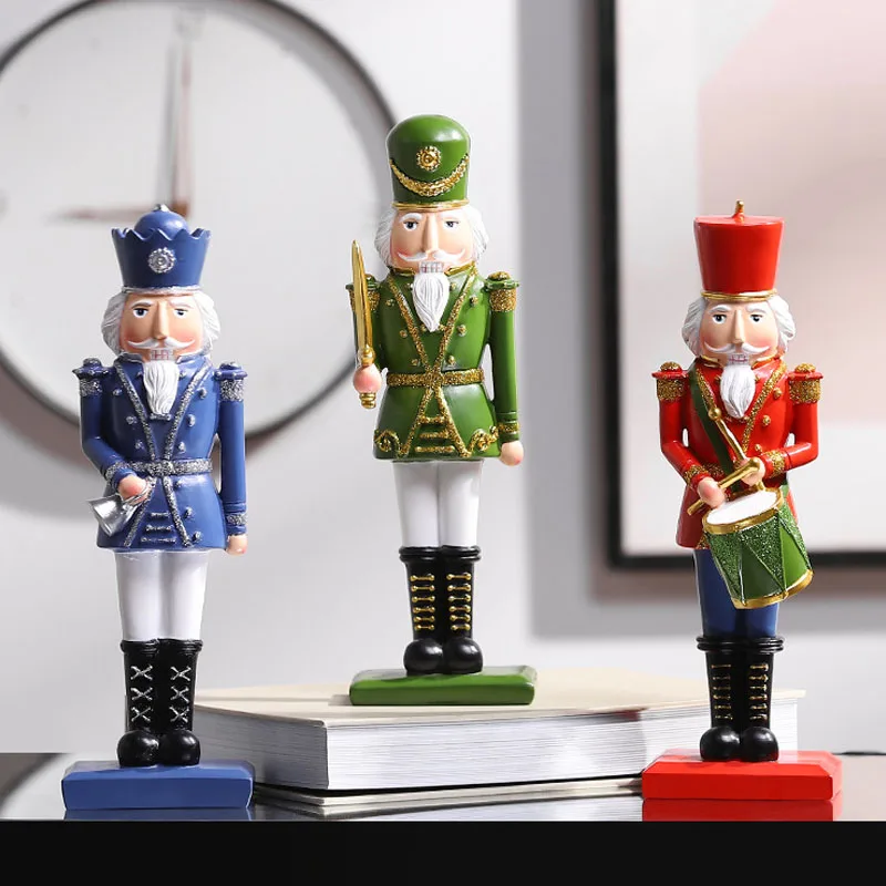 Vormir British Soldier Resin Statue Parade Puppets Character Figurine Crafts Living Room Office Desk Home Decoration Accessories | Дом и сад