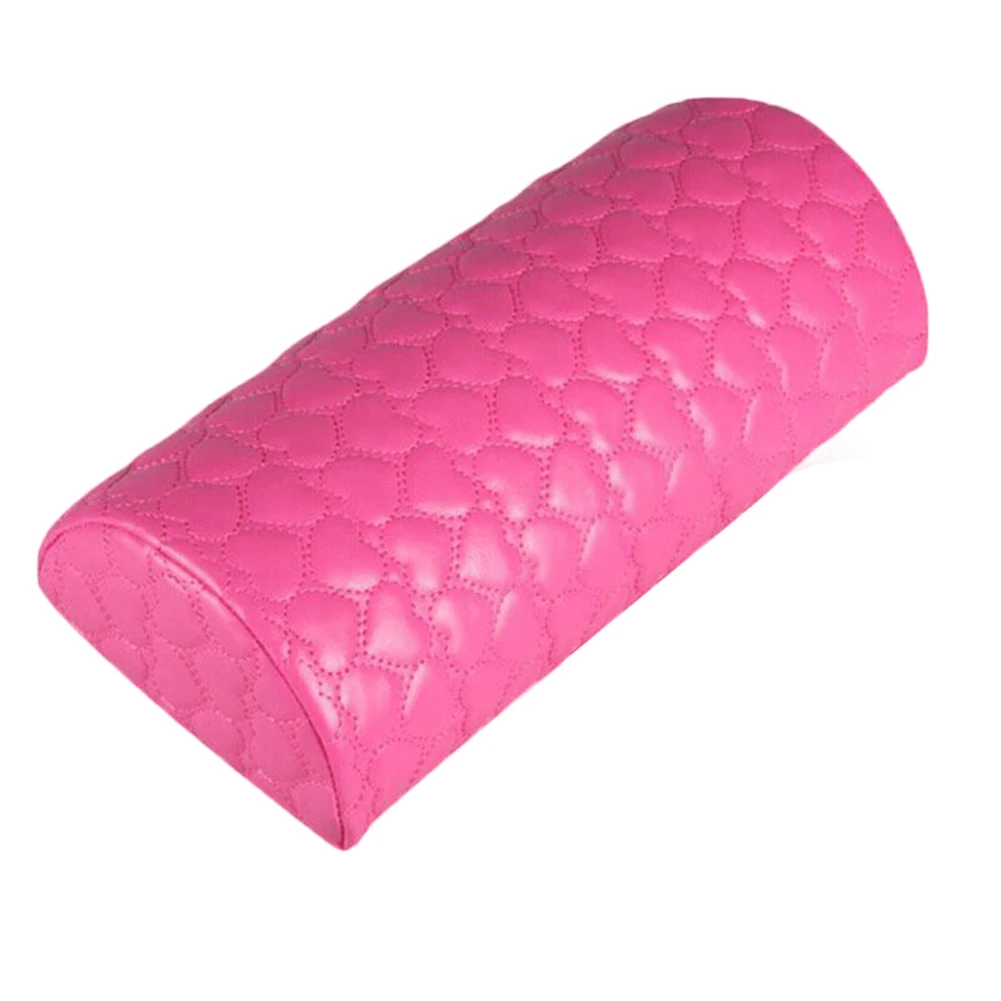 Weiche PU Leder Handauflage Kissen Nail art Armlehne Matte Pad mit Schwamm Kissen Halter für Maniküre Salon Werkzeuge – Detail 5