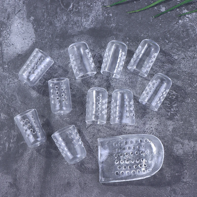 30Pcs Dual-Size Silicone Toe Protectors Women High Heels Anti-Friction Big & Little Toe Covers, Pain Relief Foot Care Pads