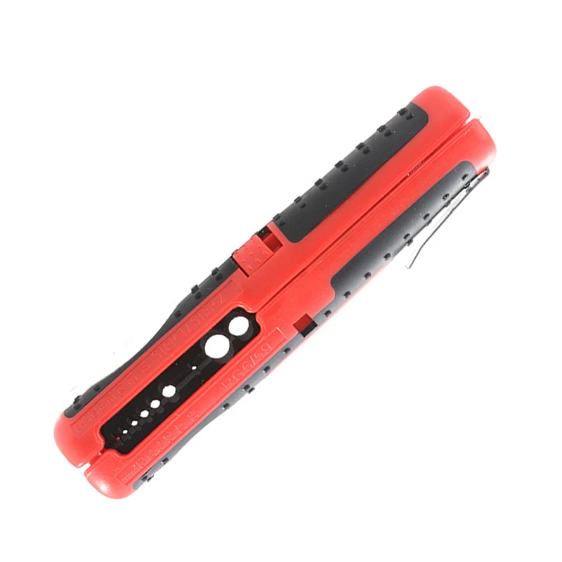 

Multifunctional Cable Wire Stripper Cutter Pliers Tool Anti-skid Handle Strip Pen Clip