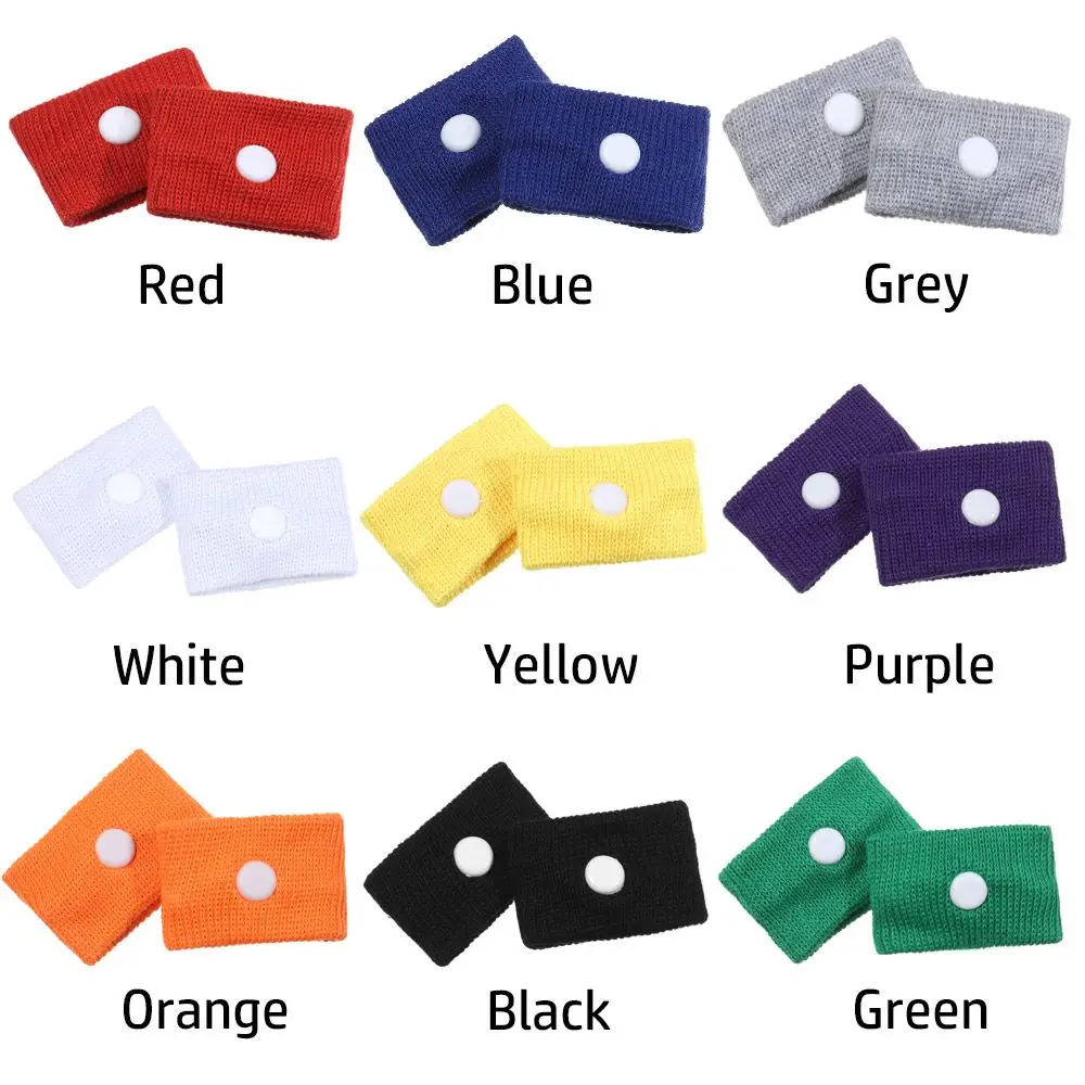 Soft Anti Nausea Wristbands Sports Safety Wrist Support Anti Motion Sickness Carsickness Wristbands Carsickness Wrist Bands